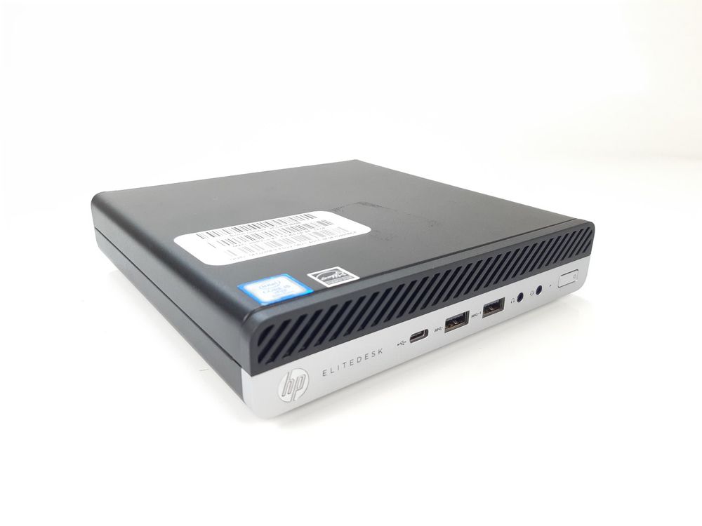 HP EliteDesk 800 G4 Mini PC / 6-Core i5 8500T/ 16 GB/ 256 GB 1
