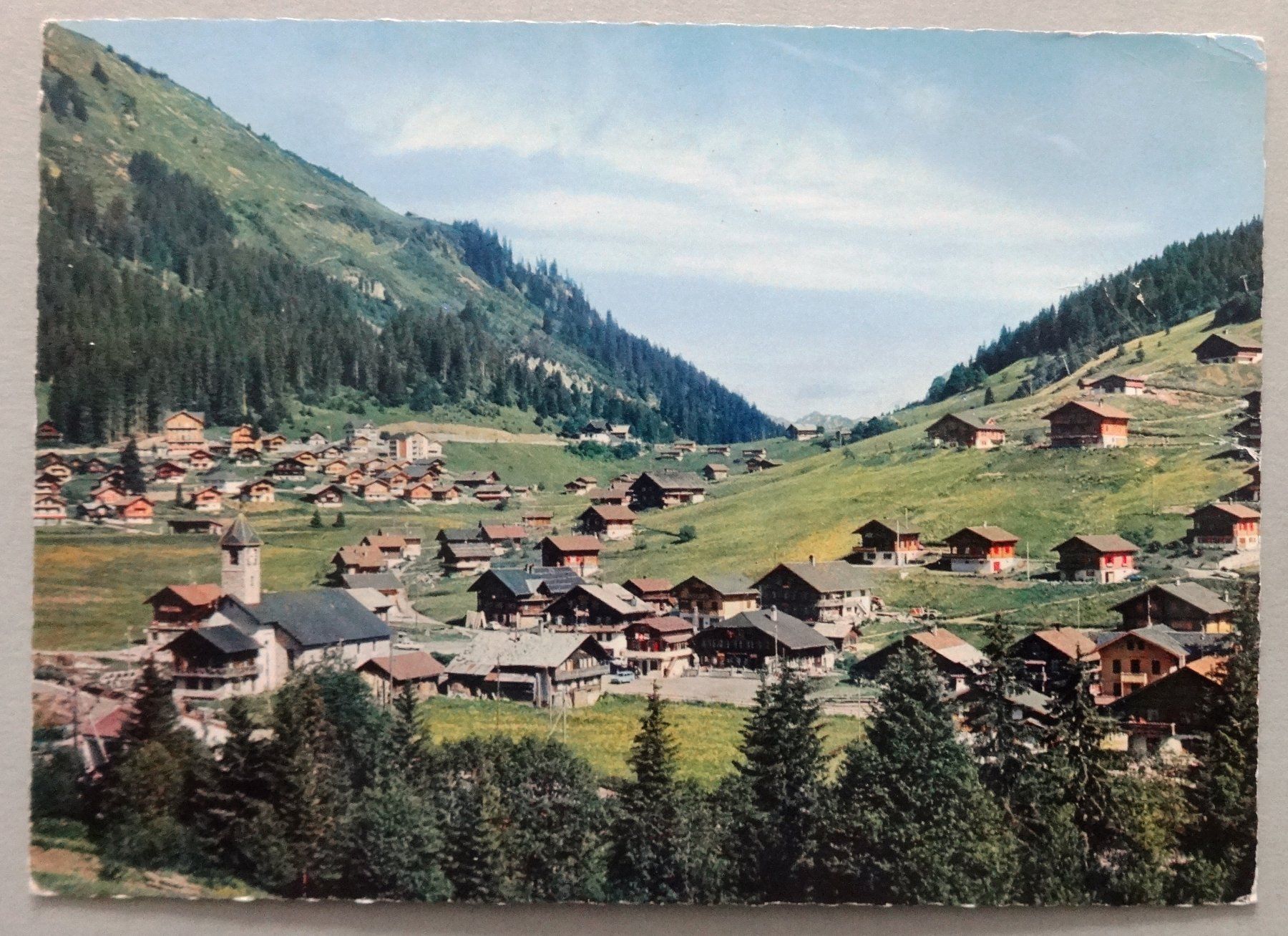 Cartoline postali: Morgins - Vue générale – Usato da Fétigny venduto da Billy2miny