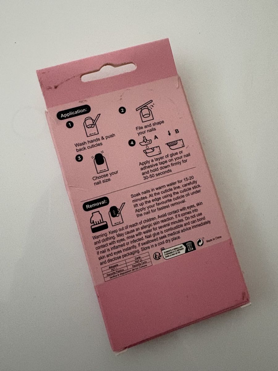 Unghie finte: Press on nails, künstliche Fingernägel, neu – Nuovo e nell'imballaggio originale da Münchenstein venduto da cyoni 2