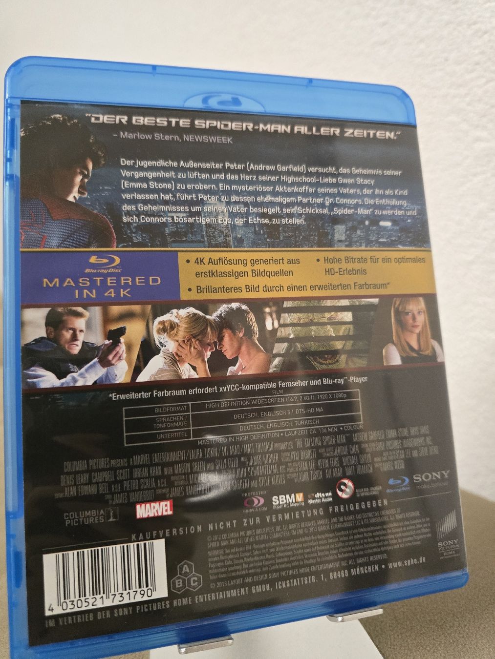 Tutti i DVDs: The Amazing Spider-Man Blu-ray – Nuovo (secondo la descrizione) da Lyss venduto da KiS12 1