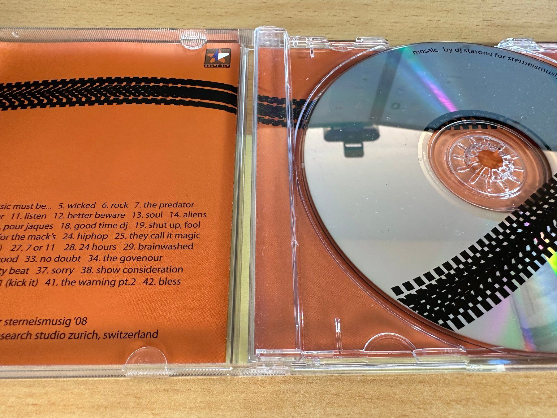 CD: DJ Starone – Mosaic – Usato da Rikon im Tösstal venduto da Alpenmutz 2