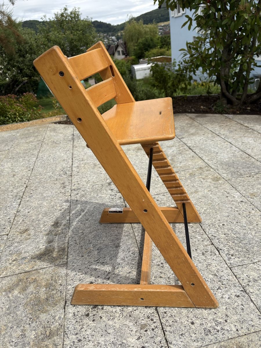 Stokke Seggioloni: Stokke Tripp Trapp mit Zubehör – Usato da Frenkendorf venduto da Dani974 1