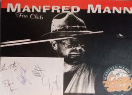 Manfred Mann's Earth Band Autogramm signiert Karte 8x13cm