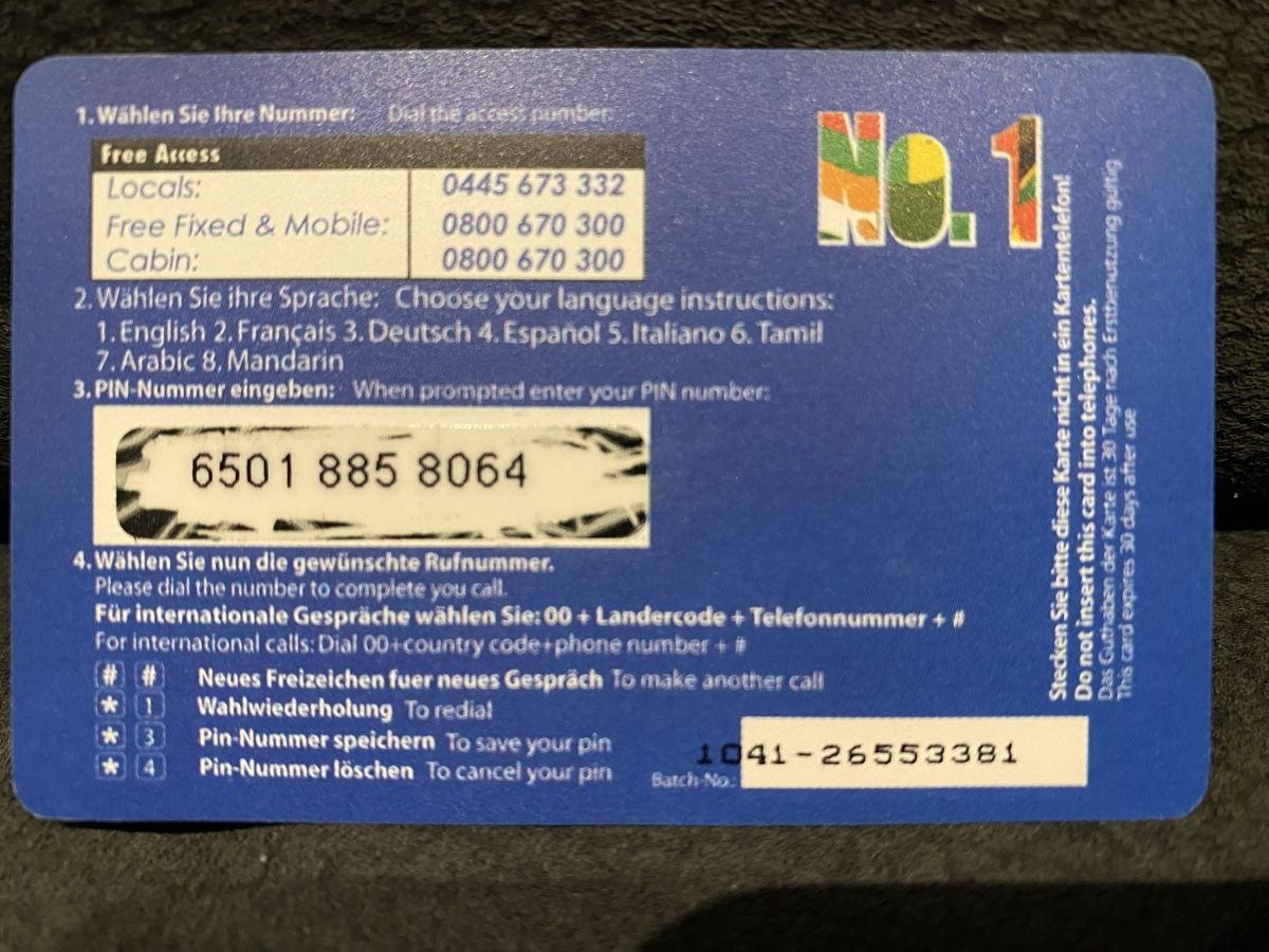 Schede telefoniche: Carte – Usato da Lausanne venduto da babacard10 1