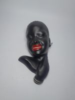 Vintage Gmundener Keramik Wandbild / Figur / Büste