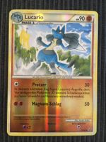 Pokemon Lucario Reverse Holo HS Entfesselt near Mint 2010