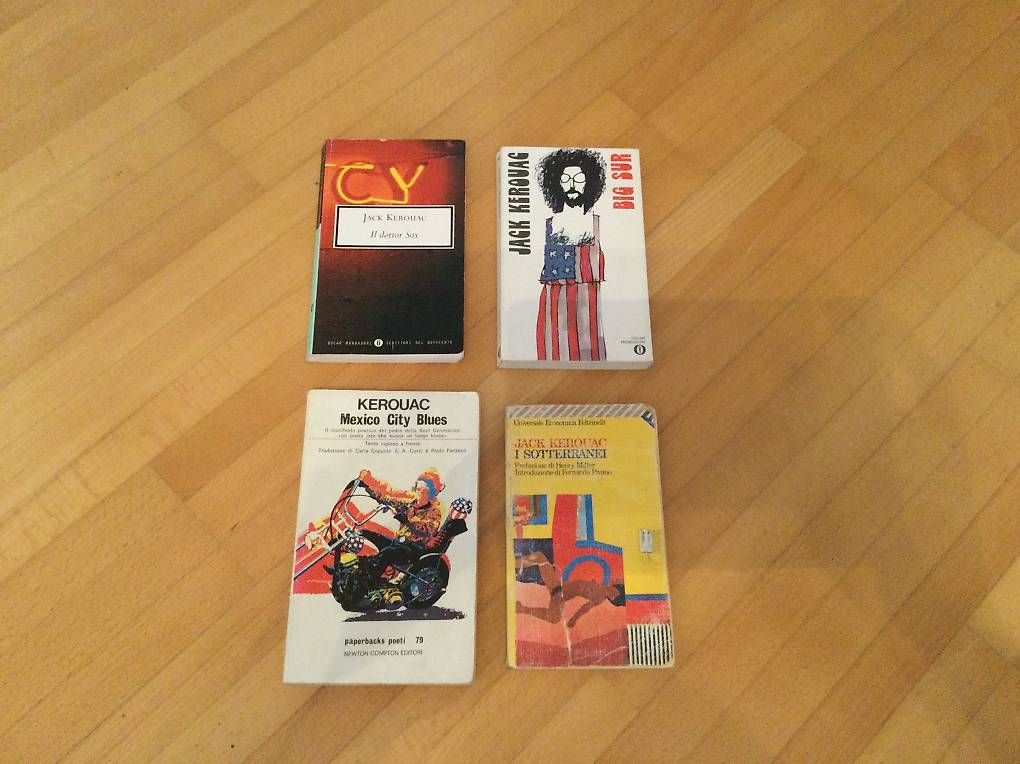 Bücher: JACK KEROUAC 4 LIBRI IN BLOCCO – Gebraucht aus Rivera von lor_p69f