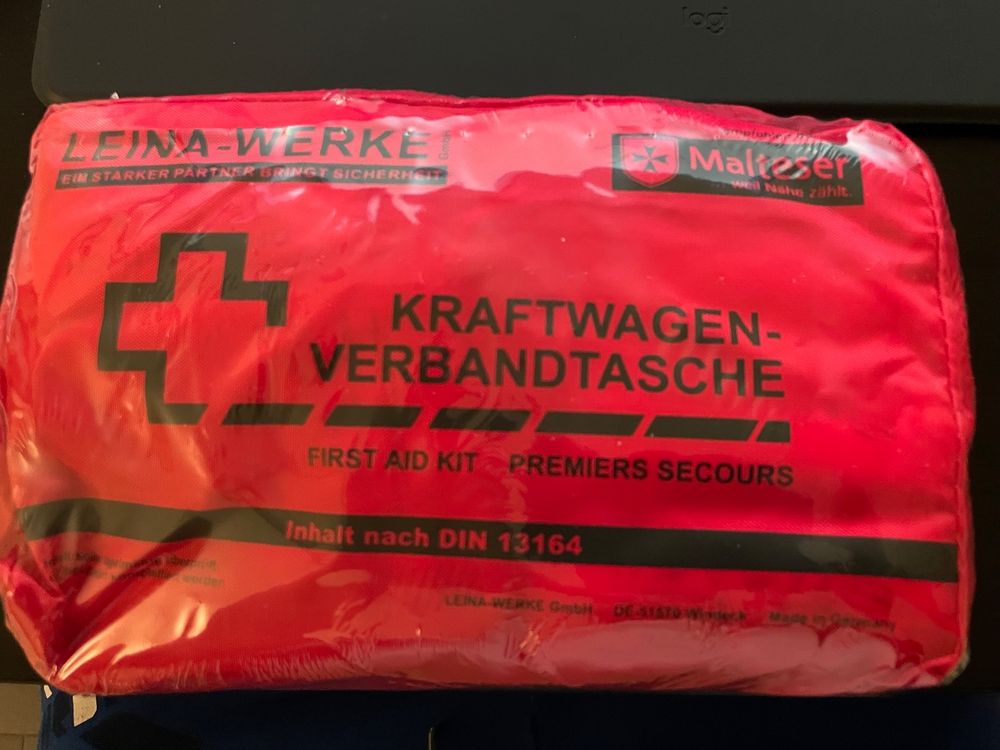 Erste Hilfe Set für Auto (First Aid Kit)