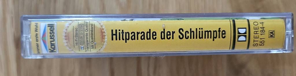 Musicassette: Kassette Hitparade der Schlümpfe – Usato da Würenlingen venduto da grizzlyne1 1