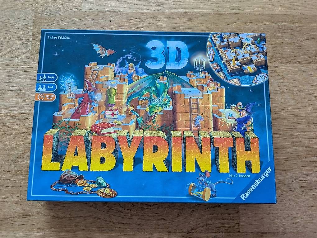 Spiele: Labyrinth 3D Ravensburger  – Gebraucht aus Gland von OleksandrB
