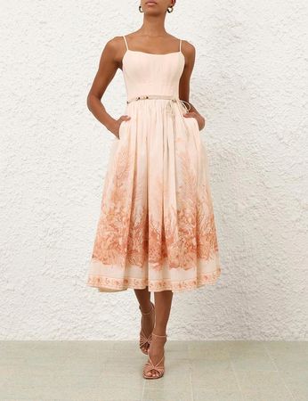 Zimmermann 2026 Midi Dress[Rrp $1100]