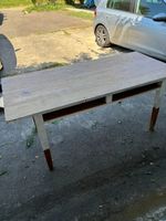 Grosser Antiker Holztisch - für Shabby Chic Bearbeitung