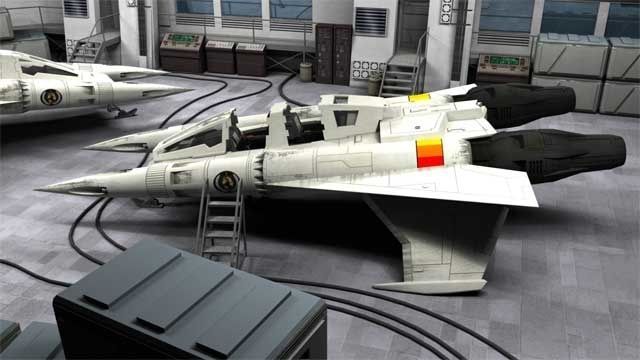 Kit di modellismo & Modellini statici: Buck Rogers Starfighter 3D Modell – Usato da Rütihof venduto da Kelani 3