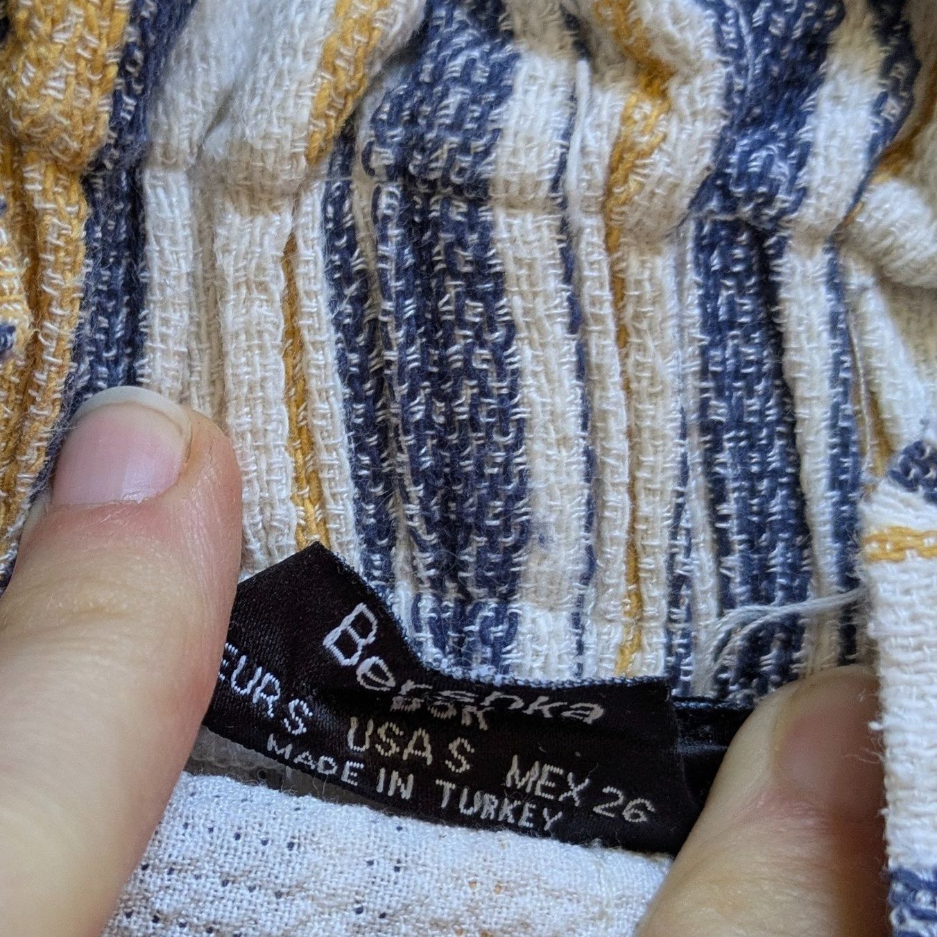 Bershka Pantaloni: Short rayé Bershka XS/S – Usato da Orsieres venduto da IndianaJones50a 2
