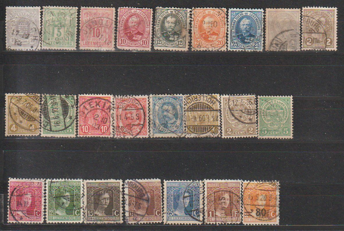 Tutti i francobolli: Luxembourg anciens – Usato da Crans-Montana venduto da kira56