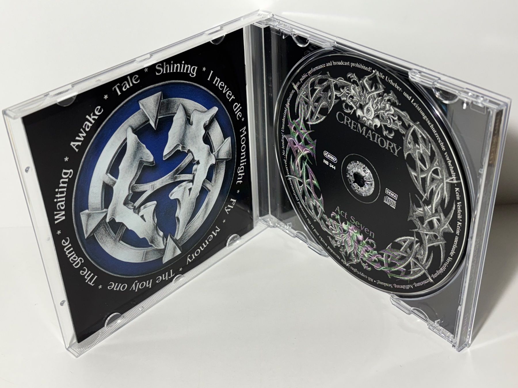 CD: Crematory CD Act Seven – Usato da Wilderswil venduto da Sstriker 2