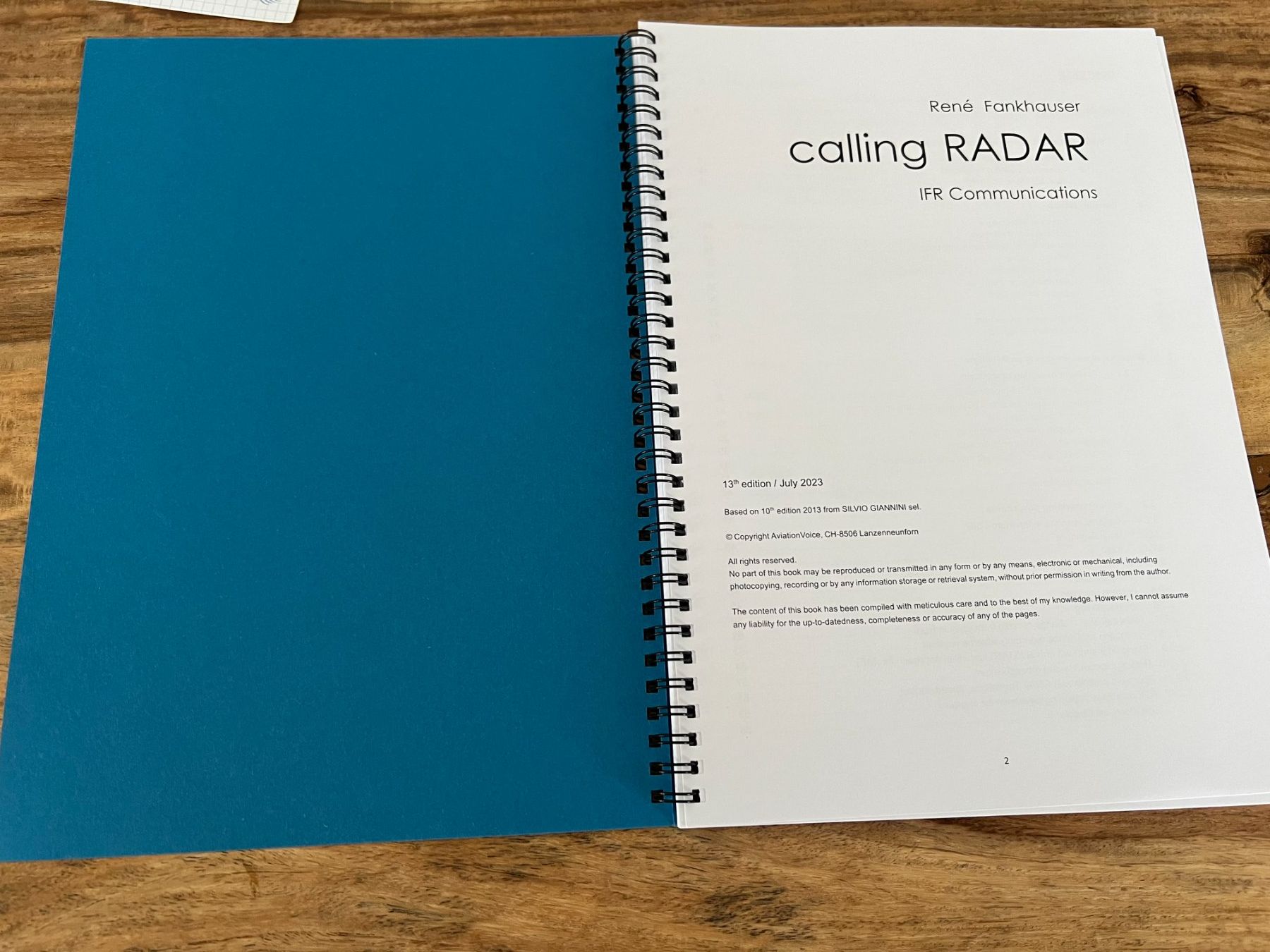 Libri: Buch Calling Radar IFR Theorie – Nuovo (secondo la descrizione) da Jona venduto da ddr34 1