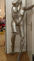 Aussergewöhnliche Skulptur, Silber, Kunstobjekt(Kunst)