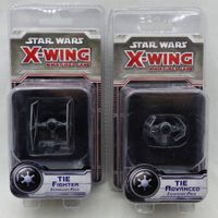 STAR WARS X-WING MINIATURE TIE FIGHTER & TIE ADVANCED 2013