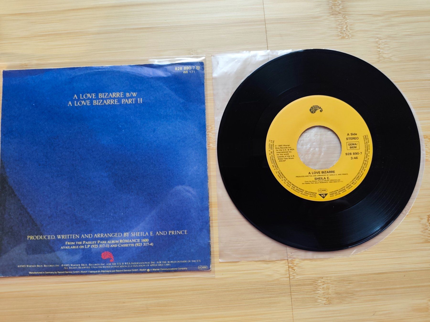 Dischi in vinile: Sheila E – A Love Bizarre – Usato da Emmenbrücke venduto da lamorak 1