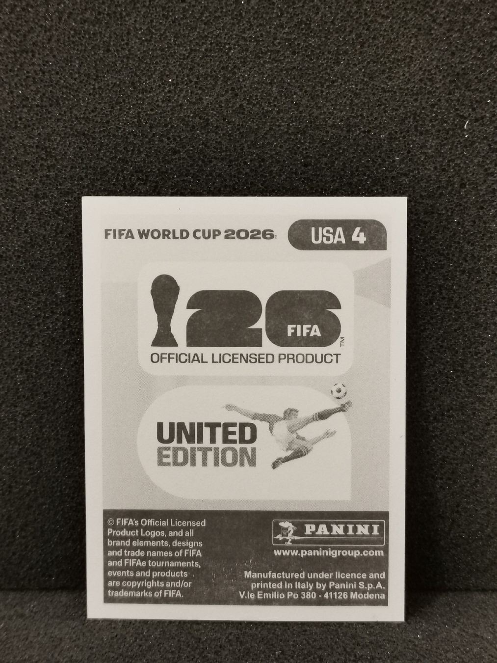 Panini Carte collezionabili: Panini Wm 2026 Sticker :Tim Ream USA 4 – Usato da Einsiedeln venduto da sza_588x 1