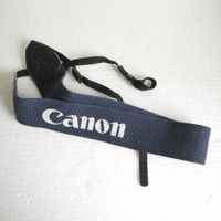 Vintage Blue Canon EOS Tragegurt/courroie/ Strap. 125 x 4,8.