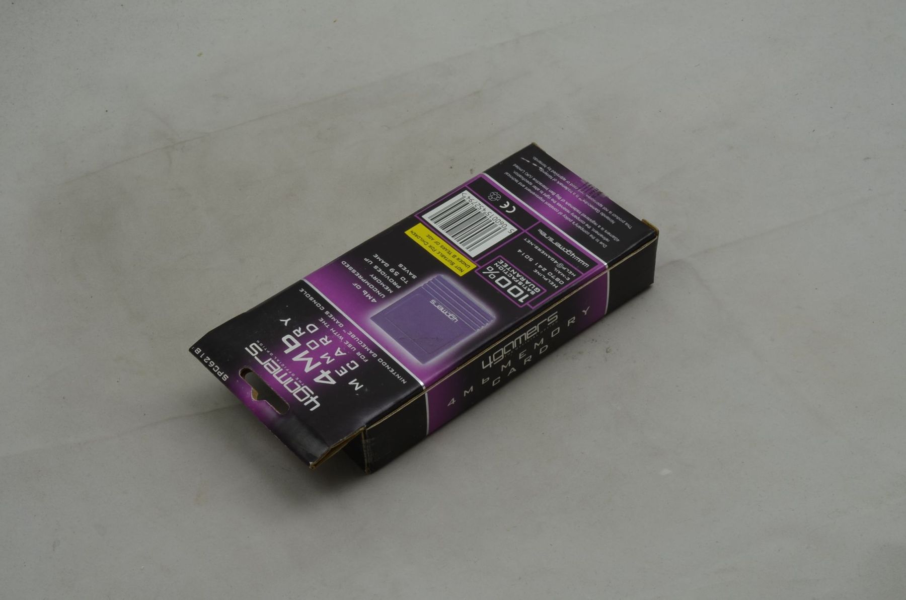 Memory unit & Memory card: 4gamers 4MB Memory Card GameCube OVP – Nuovo (secondo la descrizione) da Buchs AG venduto da SellAndBuyX 5