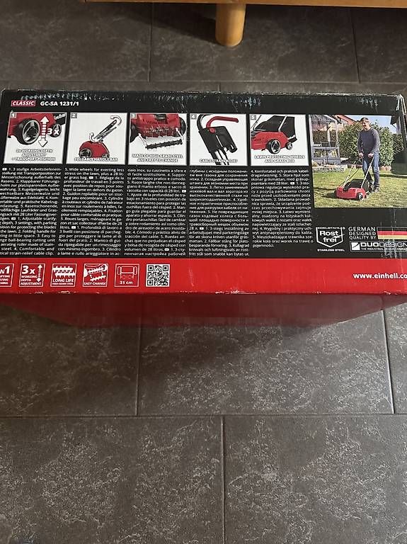 Attrezzi per la lavorazione del suolo: Einhell GC-SA 1231/1 Vertikulierer – Usato da Wengi b. Frutigen venduto da Tomaeg0 4
