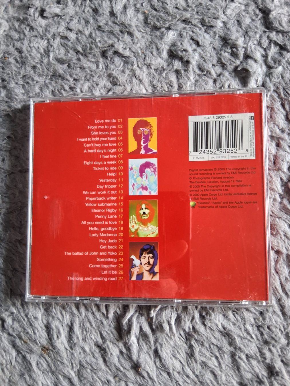 CD: THE BEATLES     NUMBER ONE     CD – Usato da Wetzikon ZH venduto da Ramones01 1