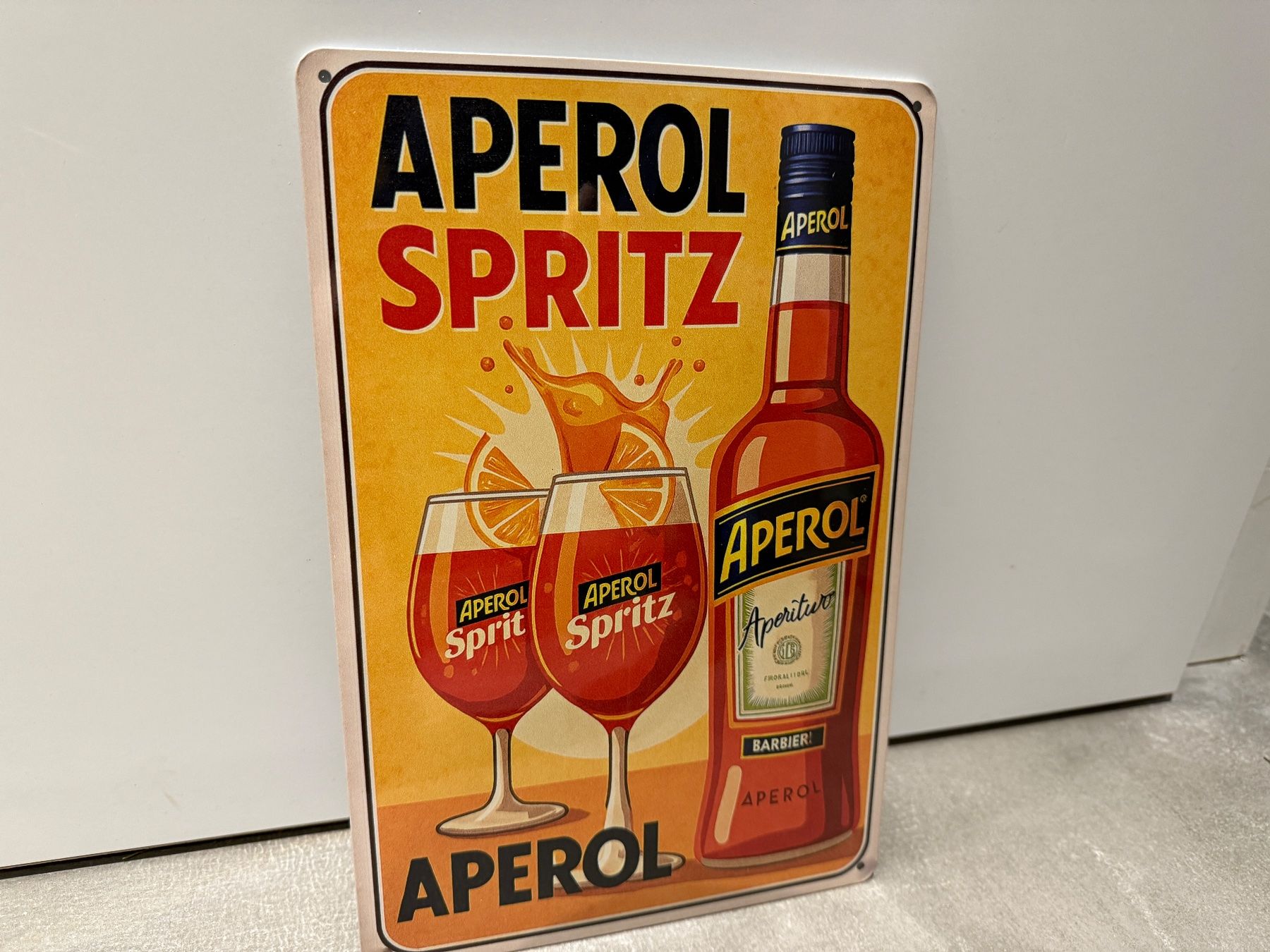 Schilder: METALL SCHILD APEROL SPRITZ / 1 Stück / NEU/ – Neu und originalverpackt aus Seon von Aaargauer01 3