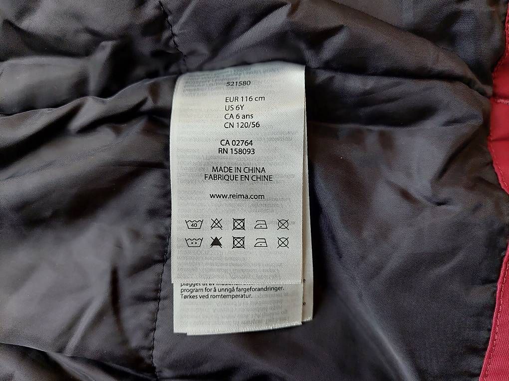 Reima Giacche & Cappotti: Top! Reima Winterjacke 116 – Usato da Zürich venduto da Julia0123 3