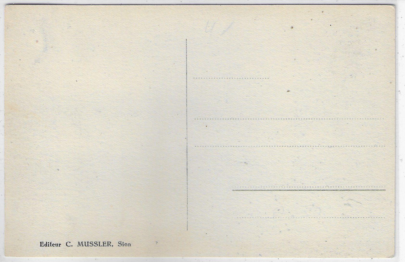 Cartoline postali: Sion - Tourbillon – Usato da Ettingen venduto da Kartenplanet 1