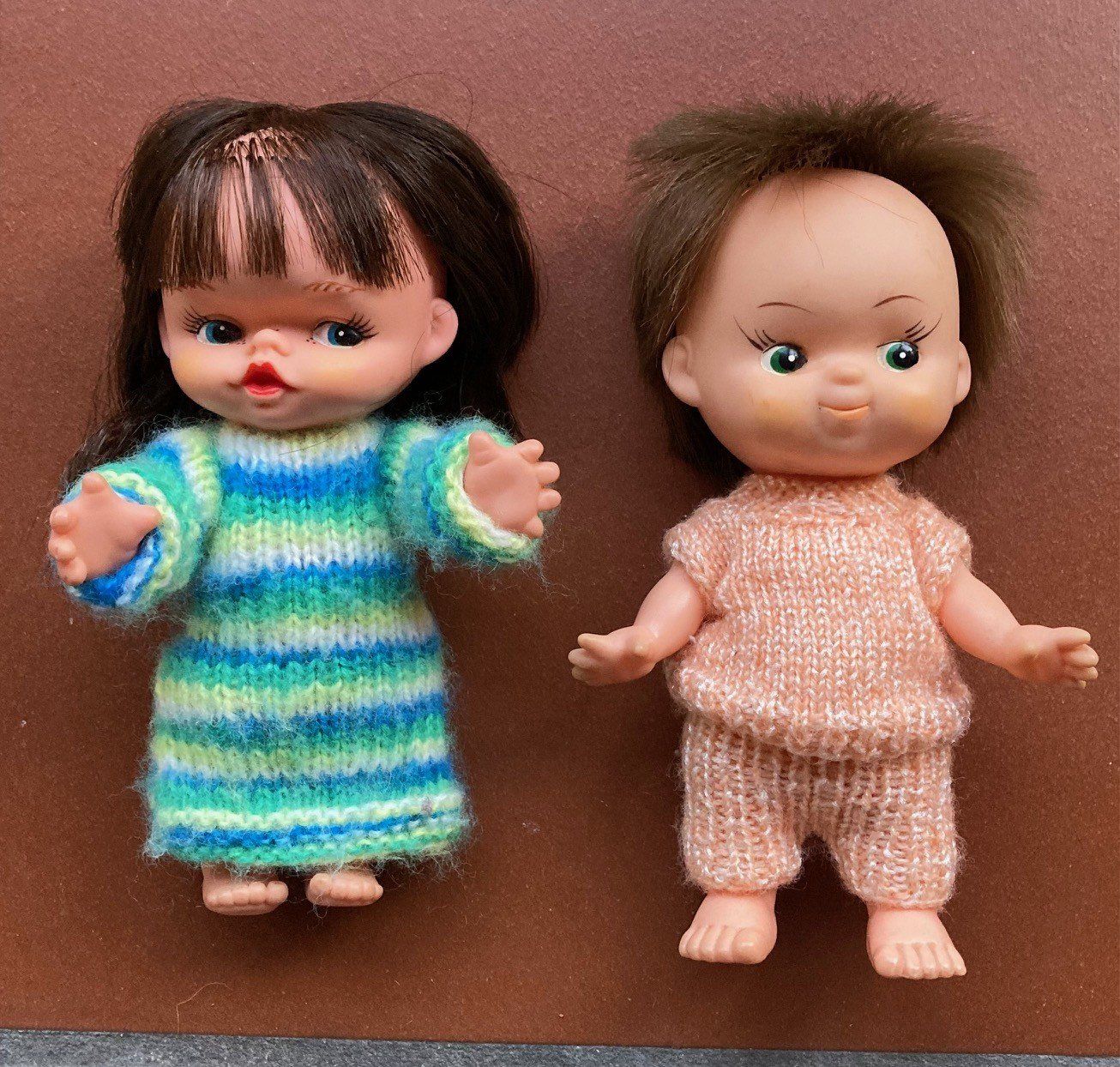Bambole: Puppenmädchen und Puppenjunge – Usato da Orselina venduto da Vrenegonde