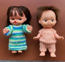 Puppenmädchen und Puppenjunge