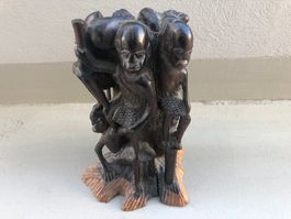 STATUA AFRICANA IN EBANO