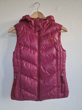 Damen Weste Gilet s. Oliver Gr. XS leicht tailliert Bordeaux