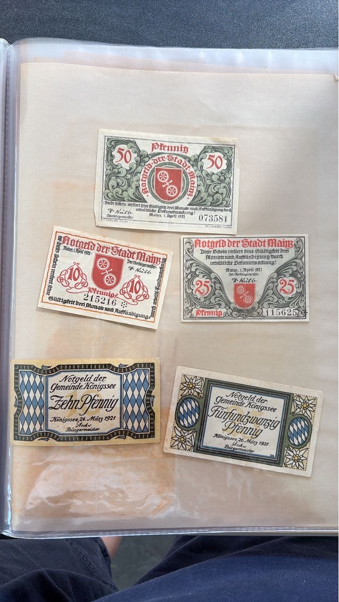 Banknoten: Historischer Notgeldschein, Rarität – Gebraucht aus Spiez von Fridu99