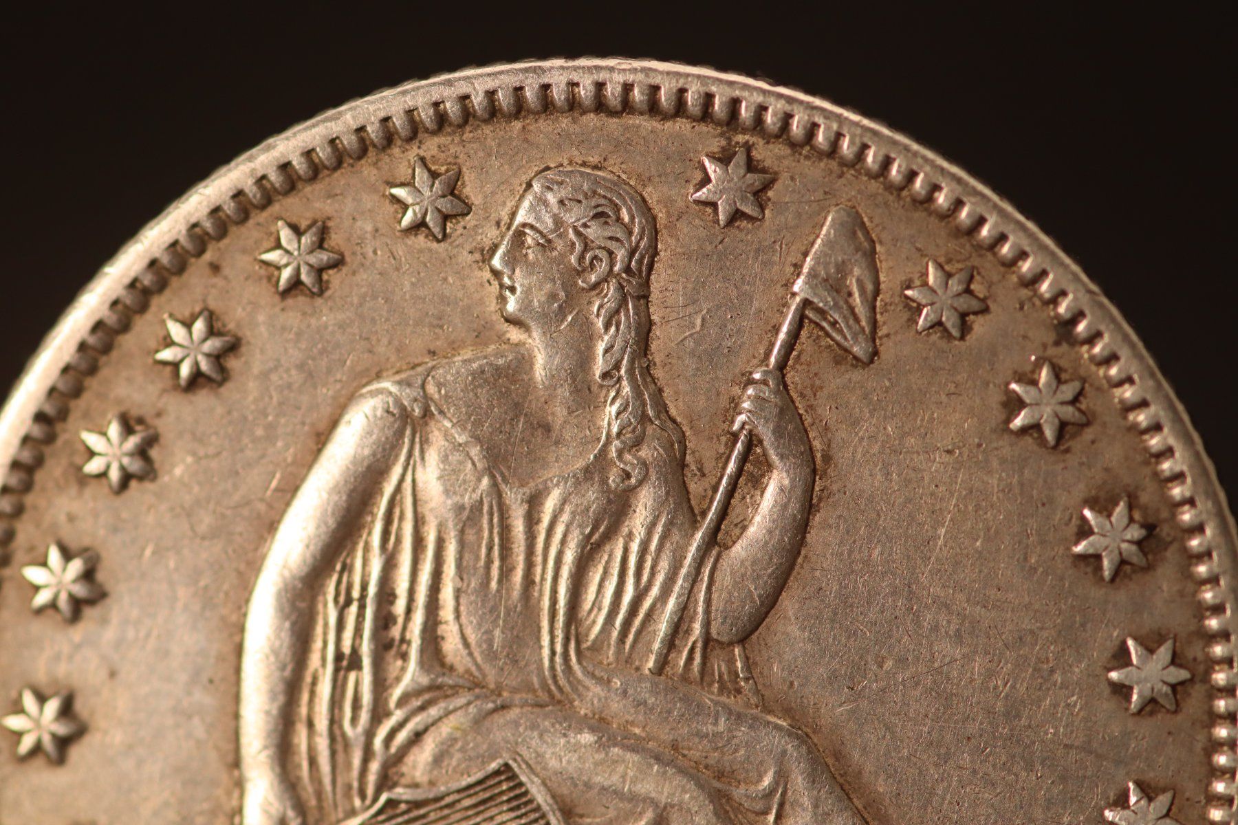 Tutti le monete: Half 1/2 Dollar 1858 - Silber – Usato da Kaltbrunn venduto da Watch360 2