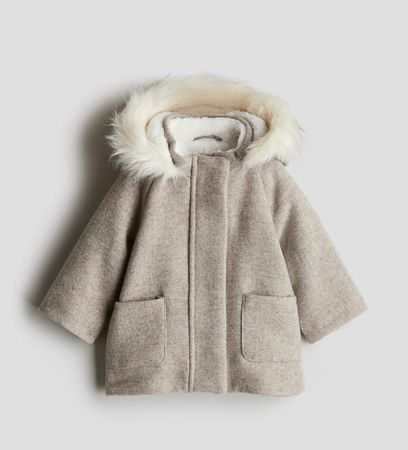H&M 🤎 manteau à capuche automne/hiver NEW! 104