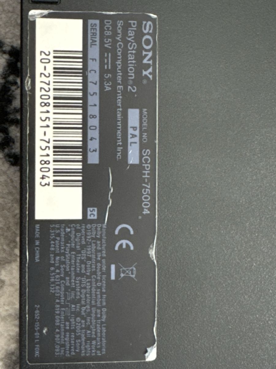 Sony Konsolen: PS2 Slim SCPH-75004 mit HDMI Adapter – Gebraucht aus Beringen von ton_dx2f 1