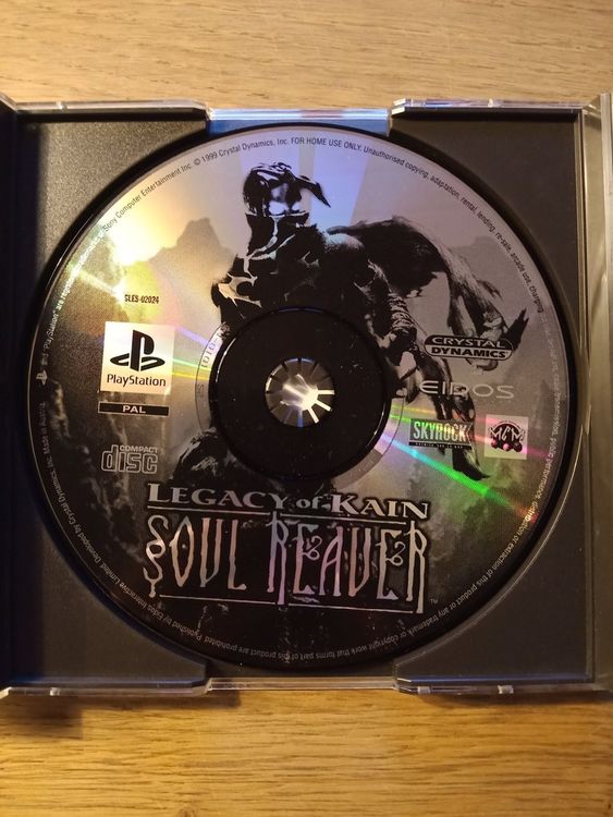 LEGACY OF Kain Soul Reaver (Holographique) - Sony PlayStation 1 (Ps1