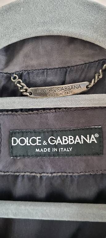 Giacche: Dolce & Gabbana Lederjacke dunkelblau Gr. 44 – Usato da Hombrechtikon venduto da goe_f996 3
