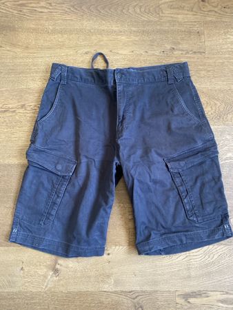 Expedition Cargo Shorts, Grösse L, Dunkelblau / Schwarz