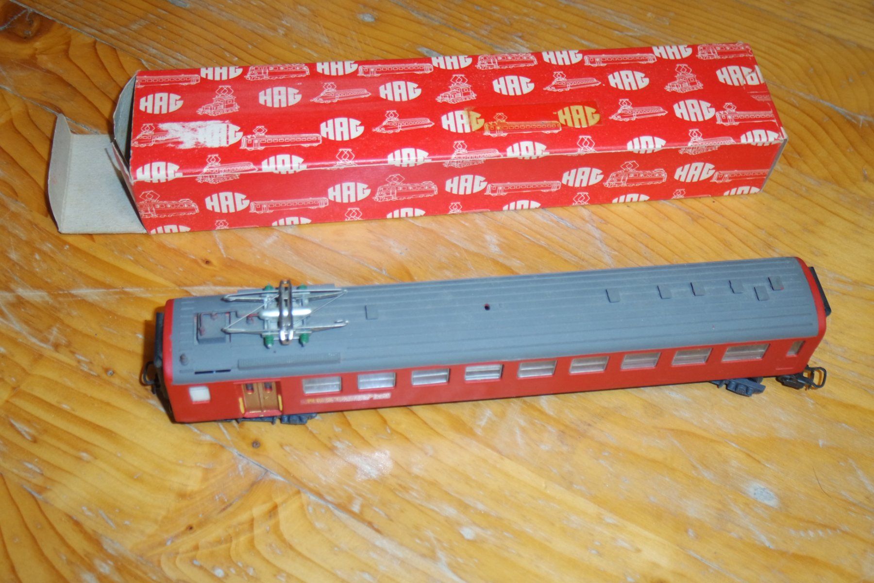 SBB/CFF/FFS Modellini di ferrovie: WAGON RESTAURANT  ROUGE SBB  HAG – Usato da Avenches venduto da WEBHobby 1