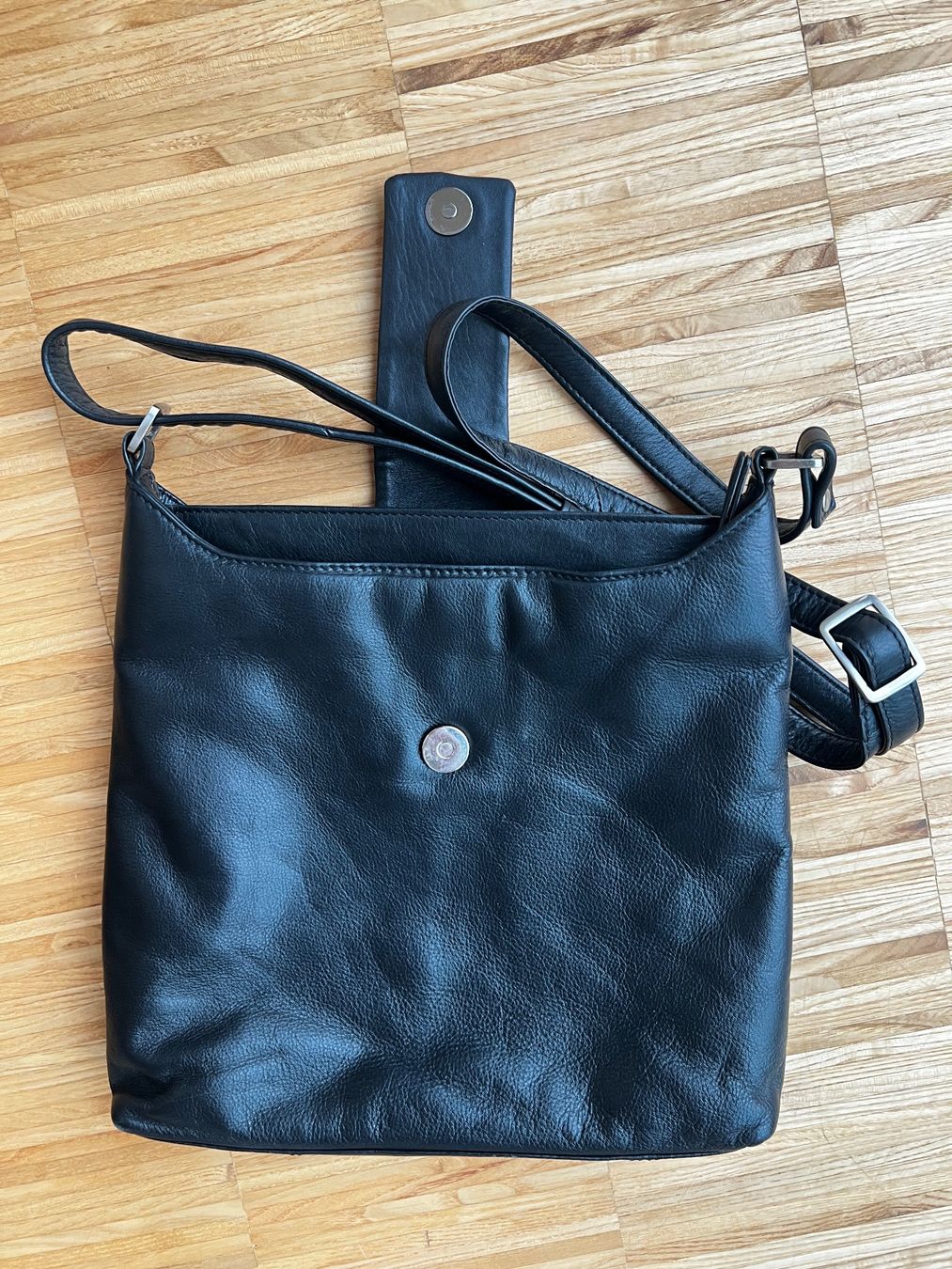 Picard Borse da donna: Umhängetasche Leder Schwarz Marc Picard – Usato da Schleinikon venduto da mbr_jc95 1