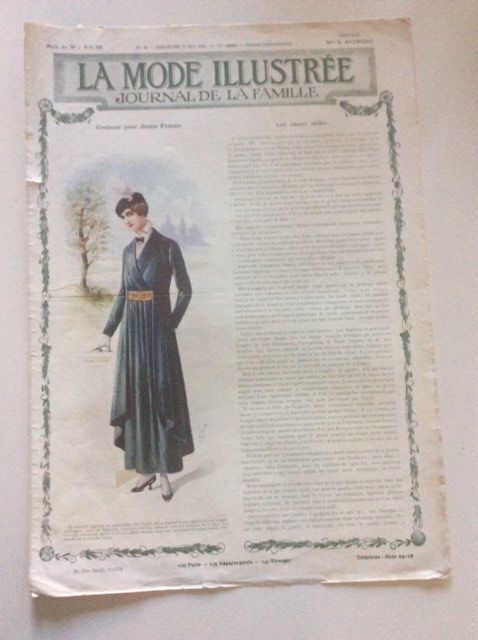 Riviste & Magazine: Journal sur la Mode 1915 – Usato da Genève venduto da edelweiss1900 1