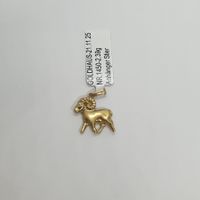 Echt 18K Gold - Stier Anhänger