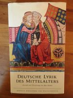 Deutsche Lyrik des Mittalalters