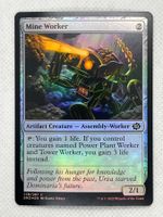 Magic The Gathering Karte "Mine Worker" Foil