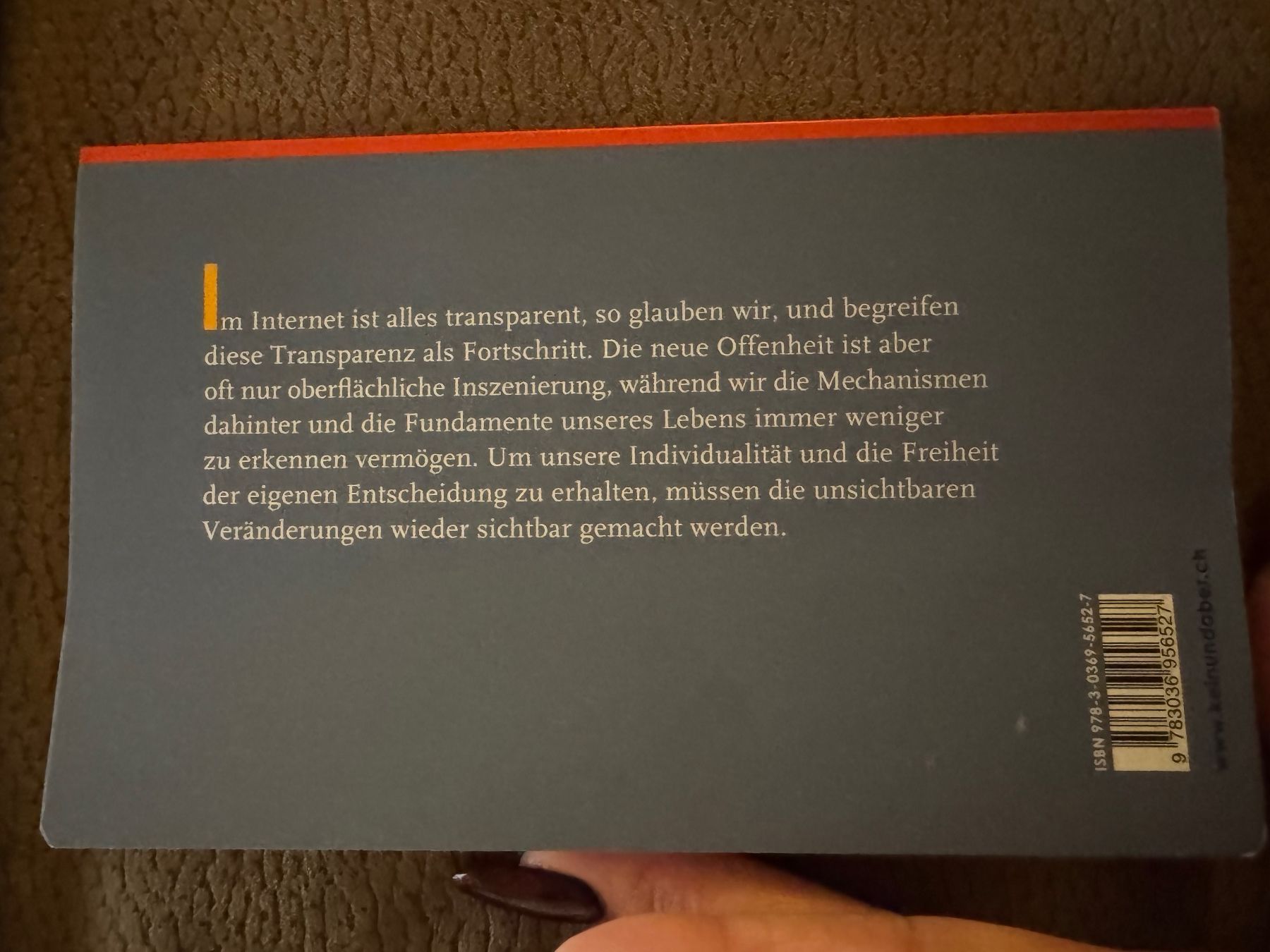 Libri: Miriam Meckel - Wir verschwinden – Usato da Dietikon venduto da MuNathy 1